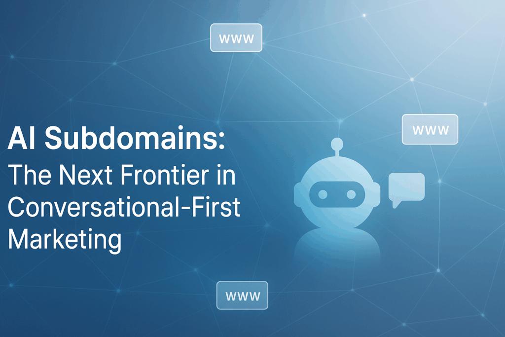 AI subdomains